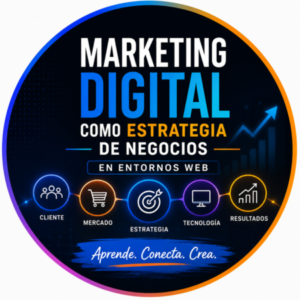 Logo del grupo Marketing Digital como estrategia de negocios en entornos web. Escuela de Verano 2026